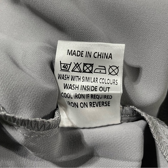 New Area Stars Flare Leg Elastic Waist Trousers Victoria Pant Grey Size Small - Picture 15 of 16